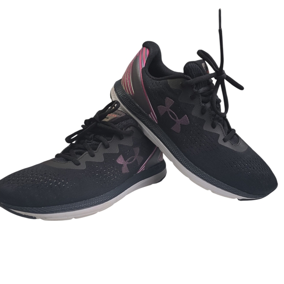 UNDER ARMOUR-Women's Charged Impulse 2 Black/Grey Athletic Shoes-Size 10 - Picture 6 of 7